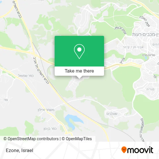 Ezone map