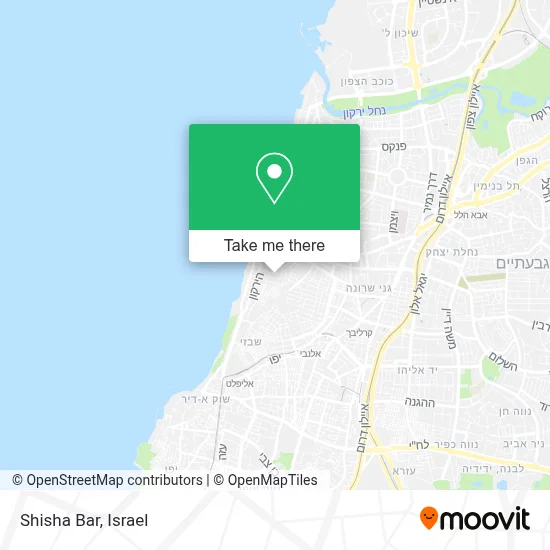 Shisha Bar map