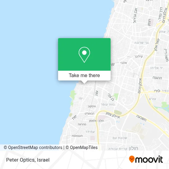 Peter Optics map