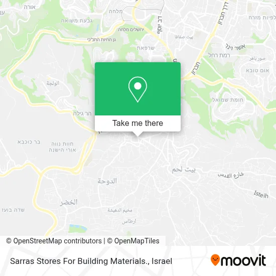 Sarras Stores For Building Materials. map