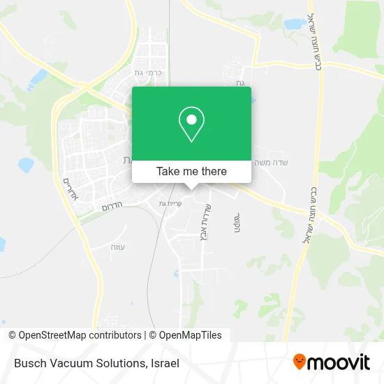 Busch Vacuum Solutions map