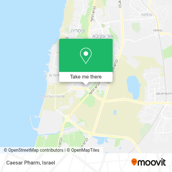 Caesar Pharm map