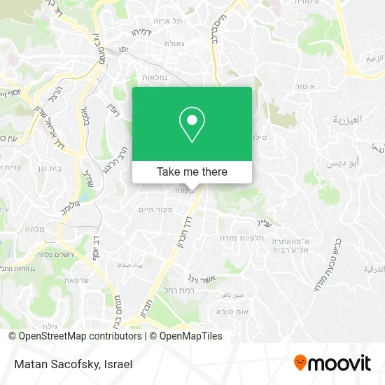 Matan Sacofsky map