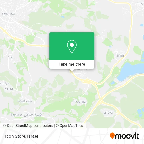 Icon Store map