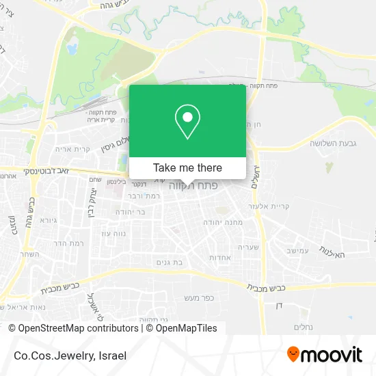 Co.Cos.Jewelry map