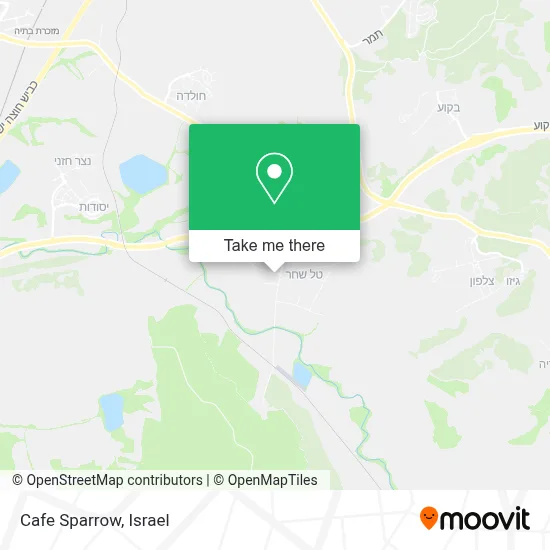 Cafe Sparrow map