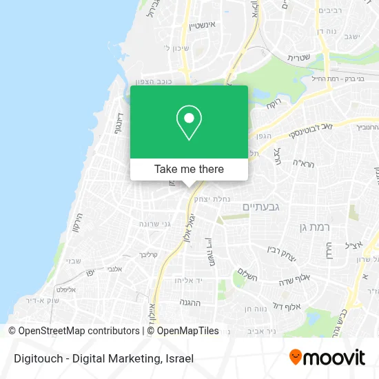 Digitouch - Digital Marketing map