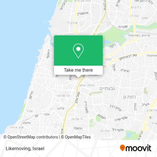 Likemoving map