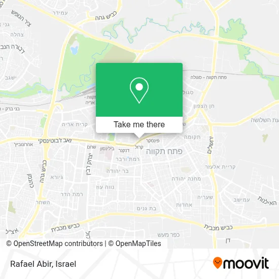 Rafael Abir map