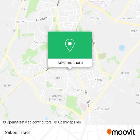 Sabon map