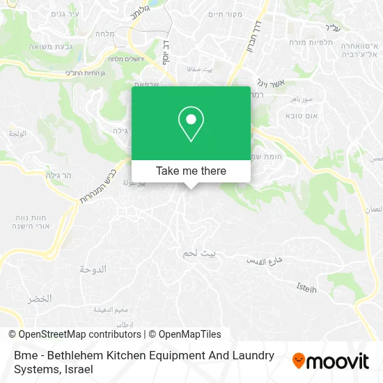 Bme - Bethlehem Kitchen Equipment And Laundry Systems map