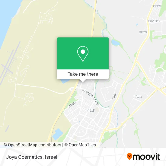 Joya Cosmetics map