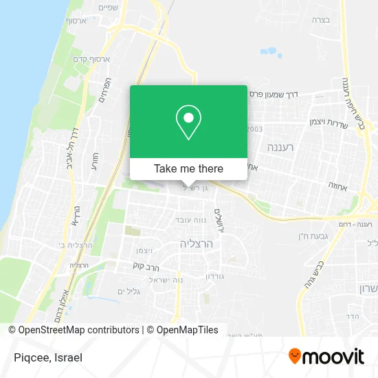 Piqcee map
