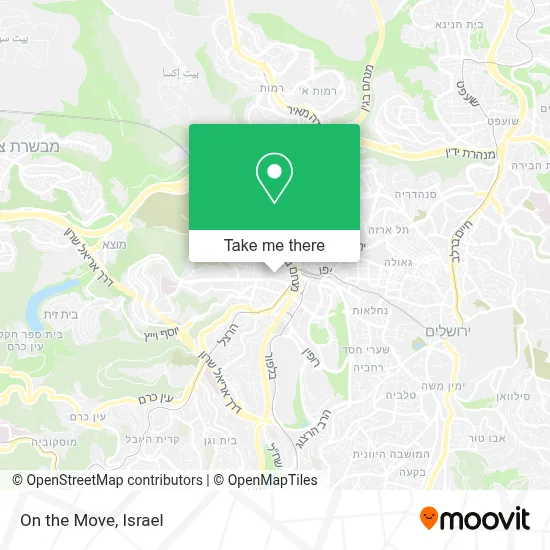 On the Move map