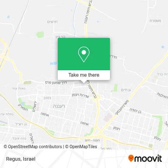 Regus map