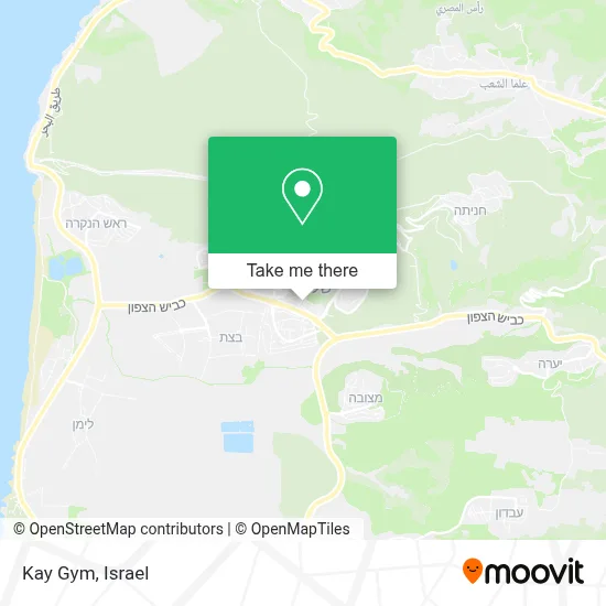 Kay Gym map