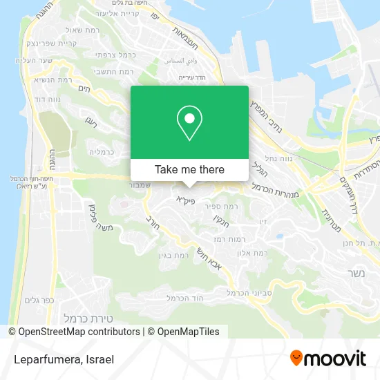 Leparfumera map