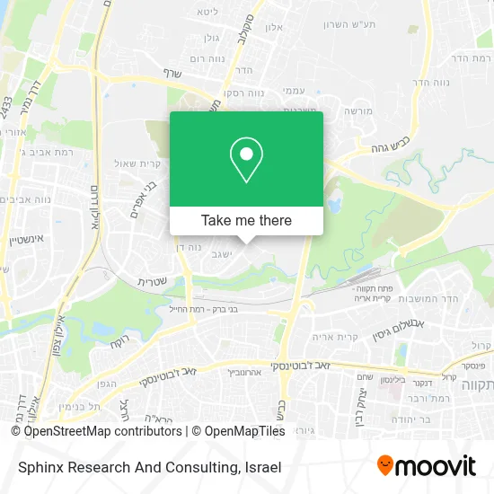 Sphinx Research And Consulting map