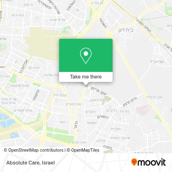 Absolute Care map