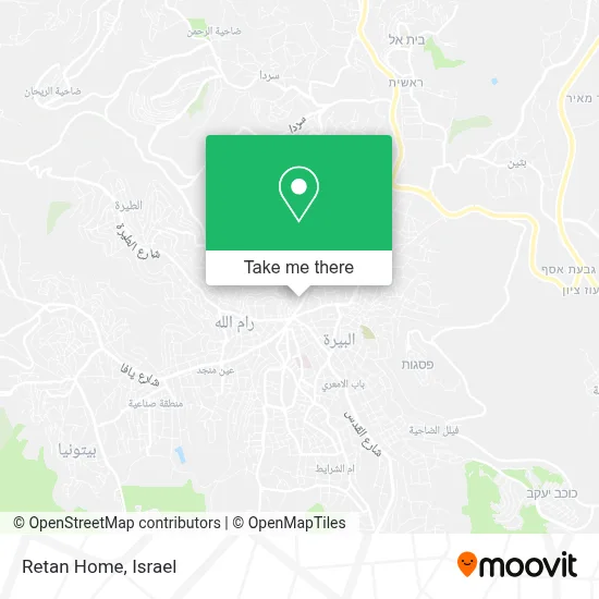 Retan Home map