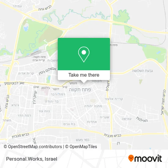 Personal.Works map
