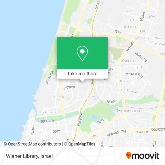 Wiener Library map