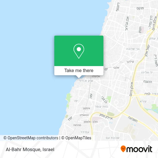 Al-Bahr Mosque map