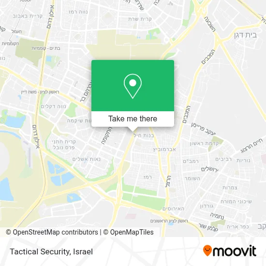 Tactical Security map