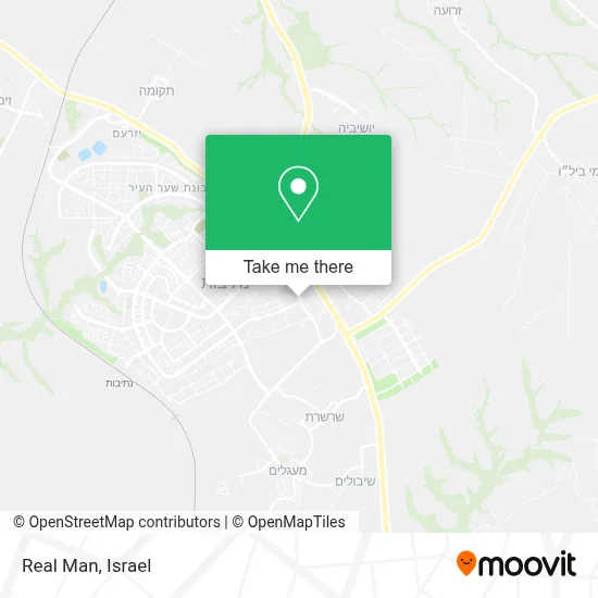 Real Man map