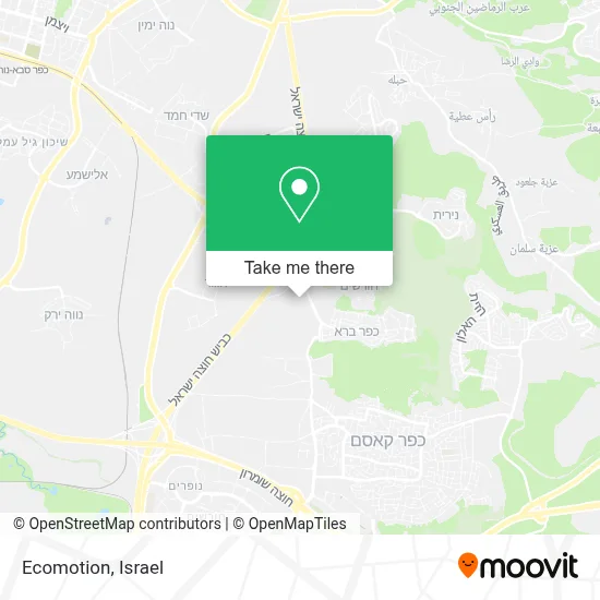 Ecomotion map