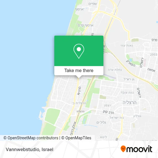 Vannwebstudio map