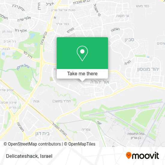 Delicateshack map