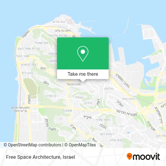 Free Space Architecture map