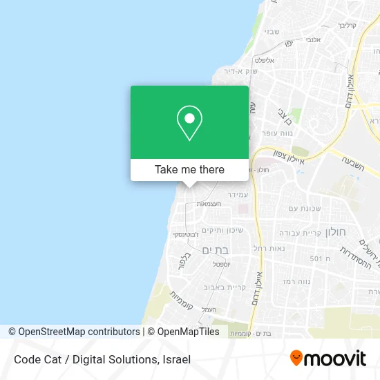 Code Cat / Digital Solutions map