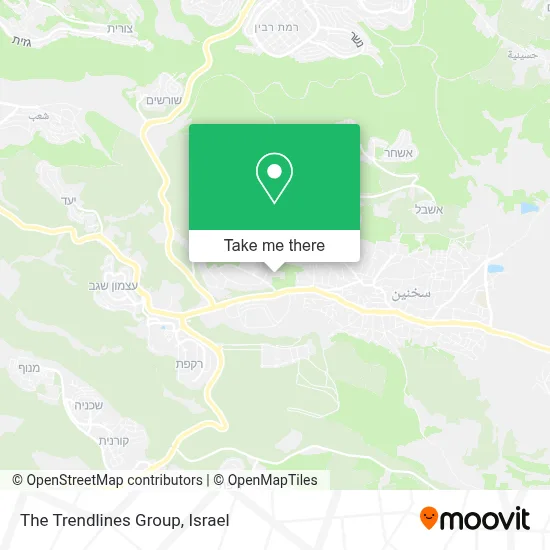 The Trendlines Group map