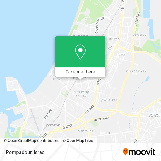 Pompadour map
