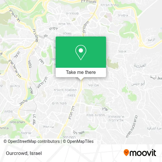 Ourcrowd map
