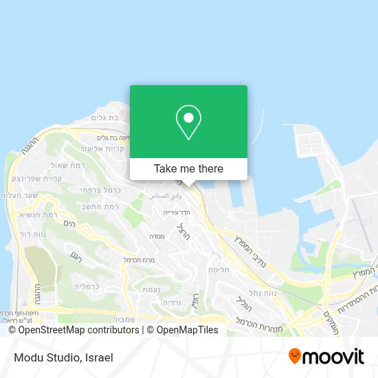 Modu Studio map