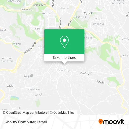 Khoury Computer map