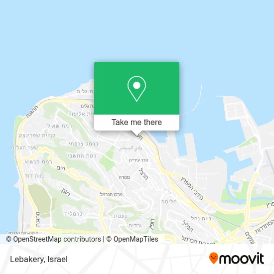 Lebakery map
