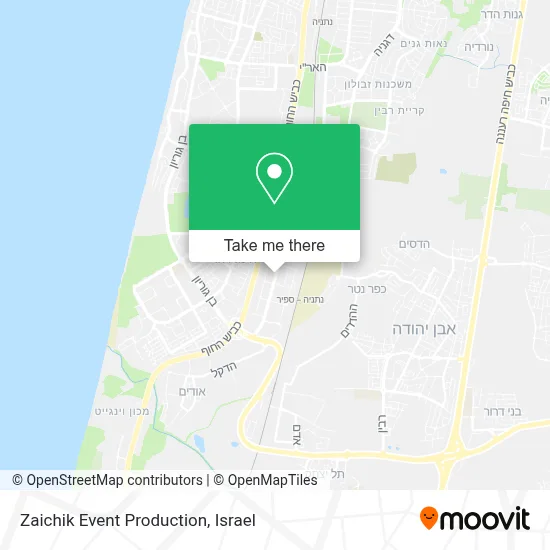 Zaichik Event Production map