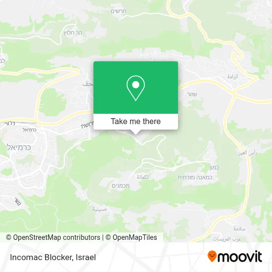 Incomac Blocker map