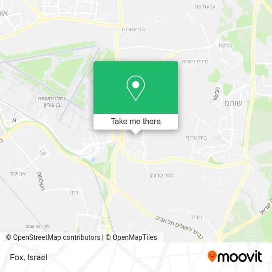 Fox map