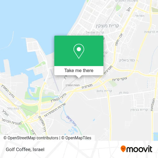 Golf Coffee map