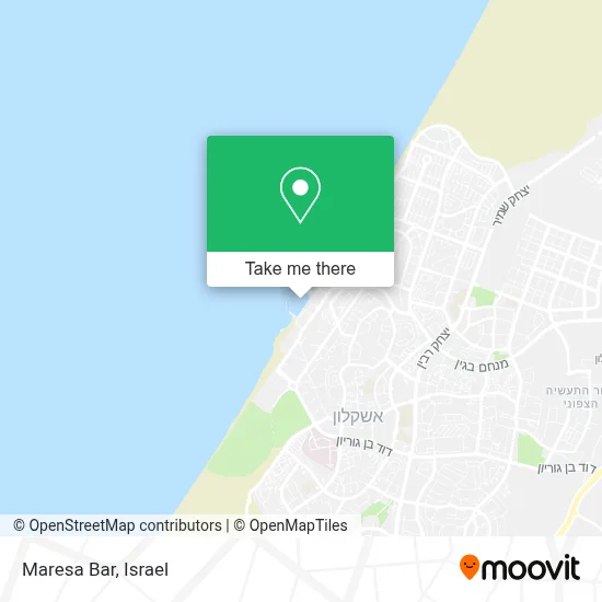 Maresa Bar map