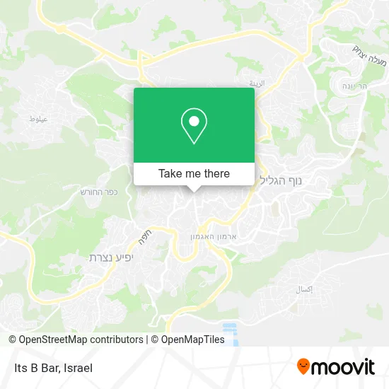 Its B Bar map