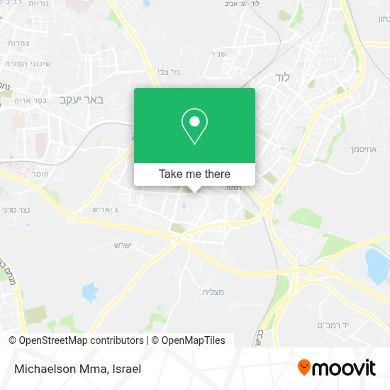 Michaelson Mma map