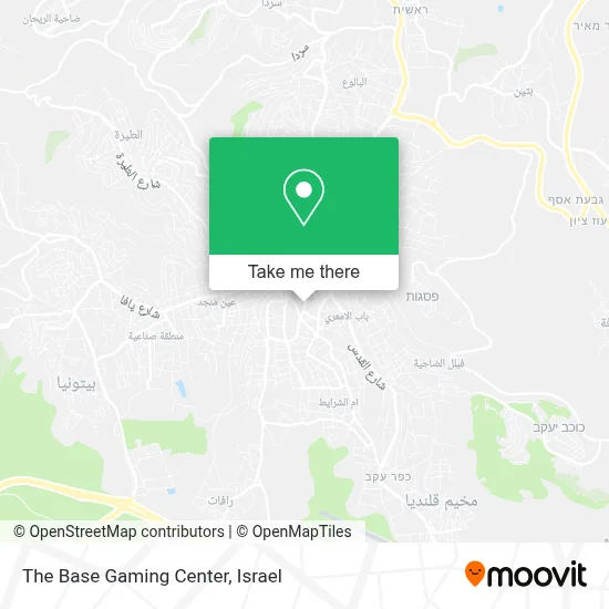 The Base Gaming Center map