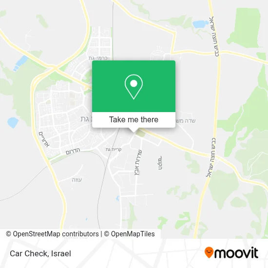 Car Check map