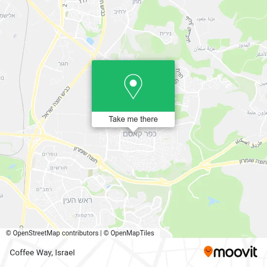 Coffee Way map